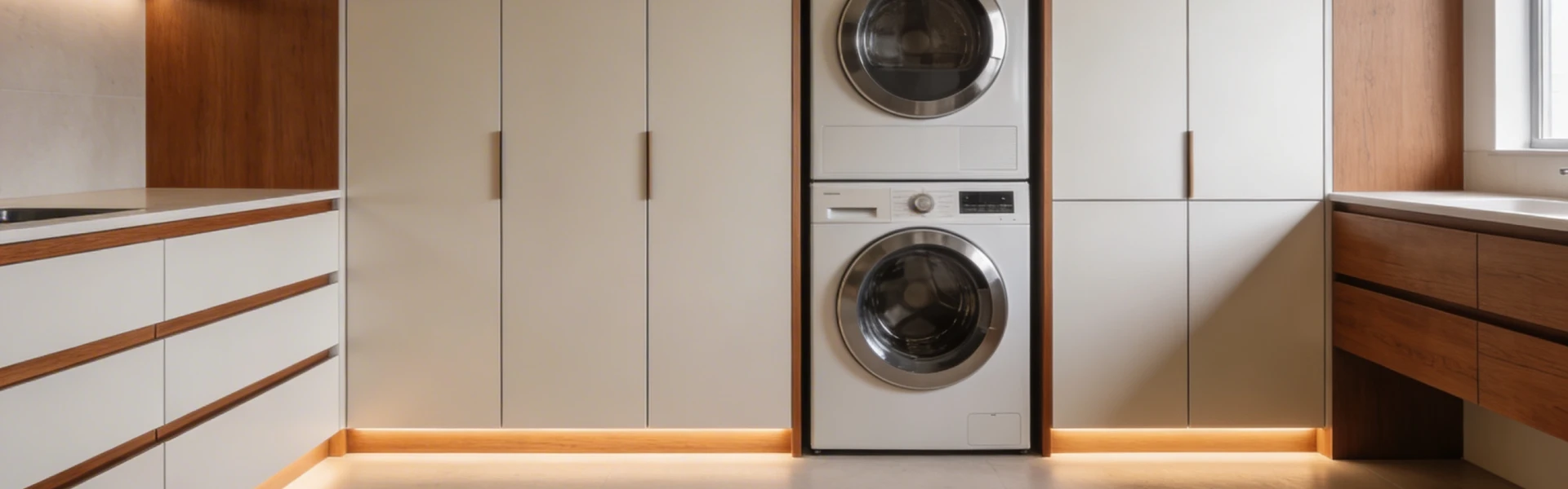 Custom Laundry Design With Elegant Quality - Farache Kitchen
